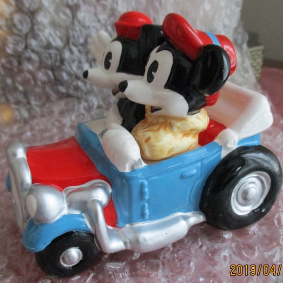 SCHMID Disney Mickey & Minnie Mouse Figurines - Picture 2 of 8